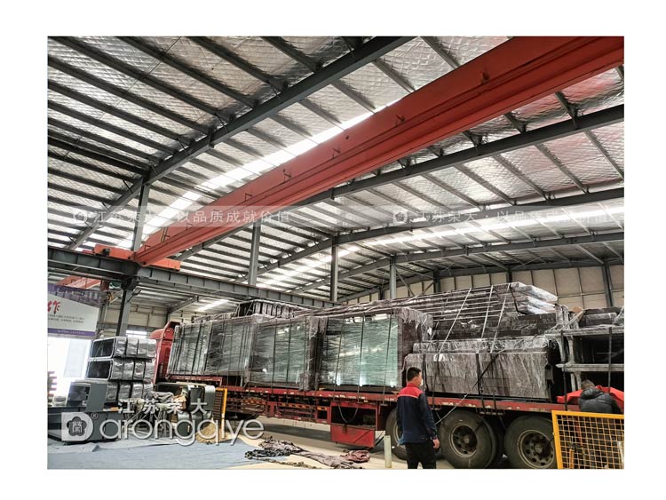 山西仿古候車亭發貨第二批配圖一