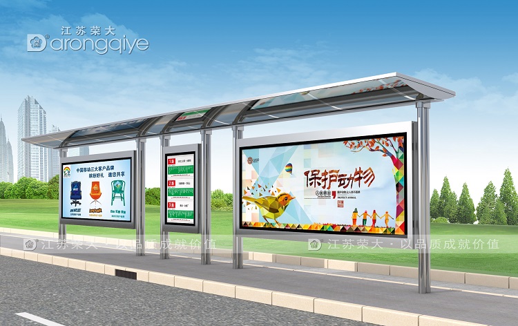 不銹鋼候車亭定制，打造專屬城市風景線的高品質選擇配圖二